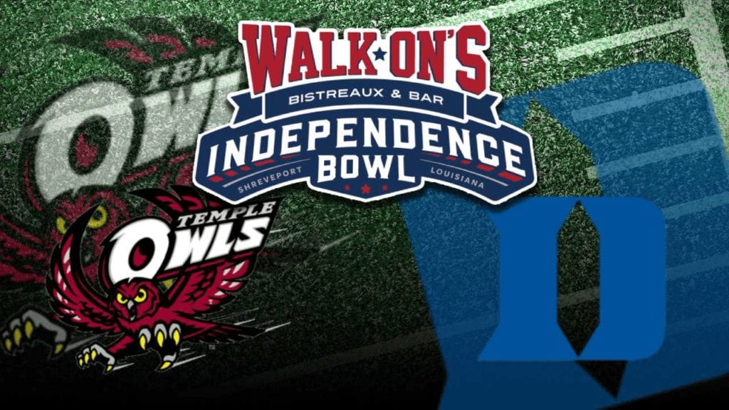 temple to match up against duke in 2018 walk-on’s independence bowl, gateway tire & service center